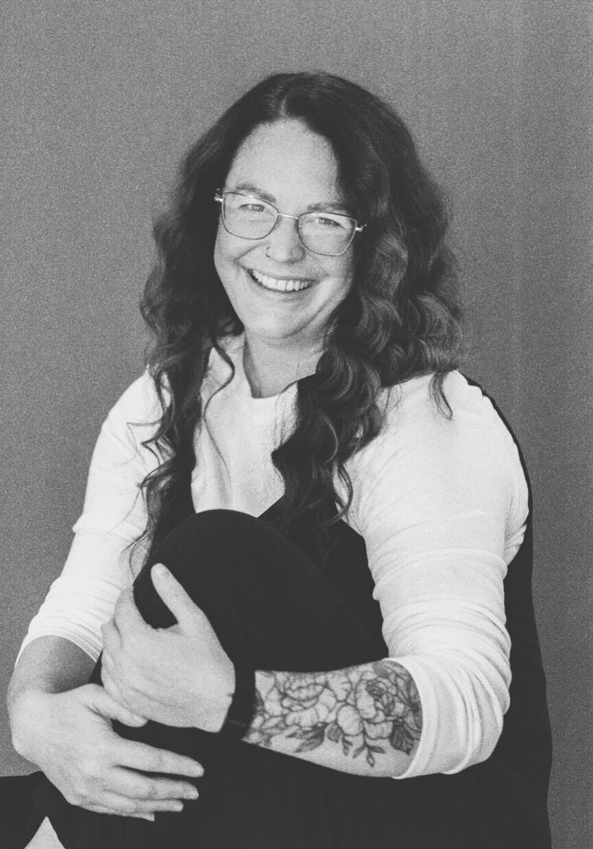 cassey johnson black and white photo